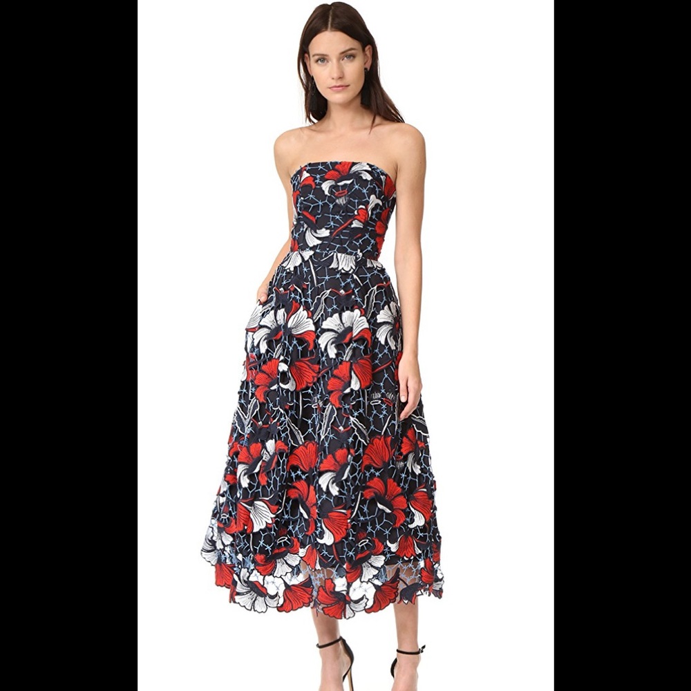 Nicholaus Embroidered Lace Ball Dress (Sz 2)
